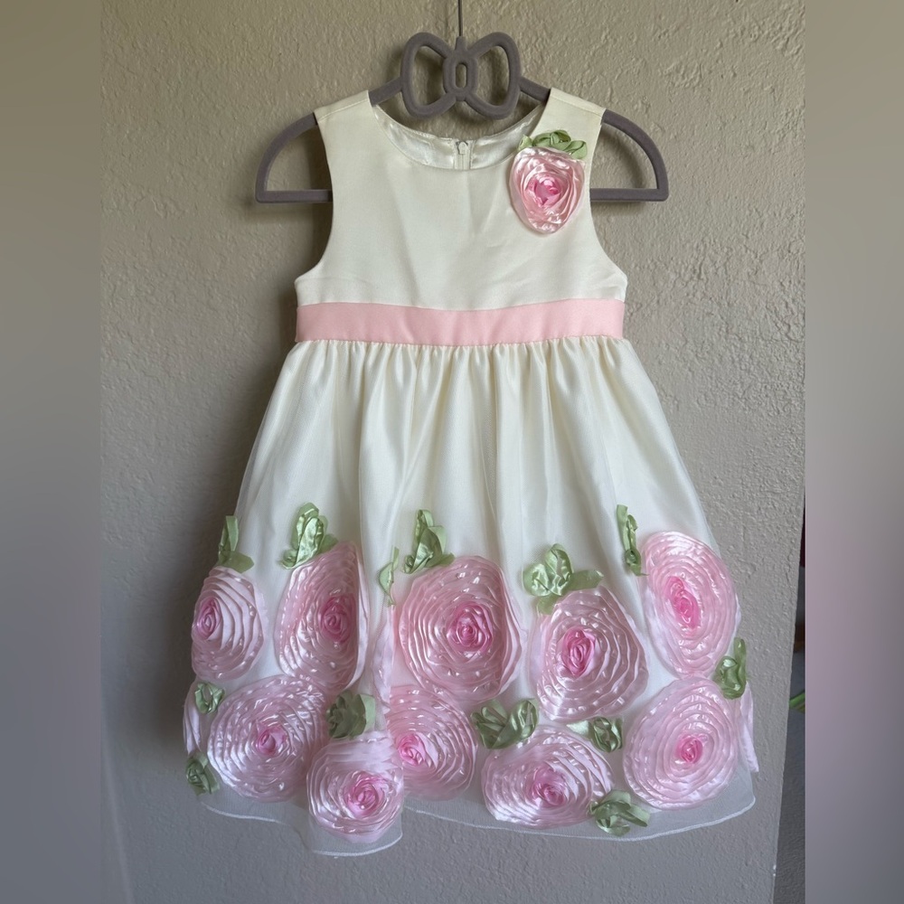 American Princess Flower Girl Dress for Weddings 4T